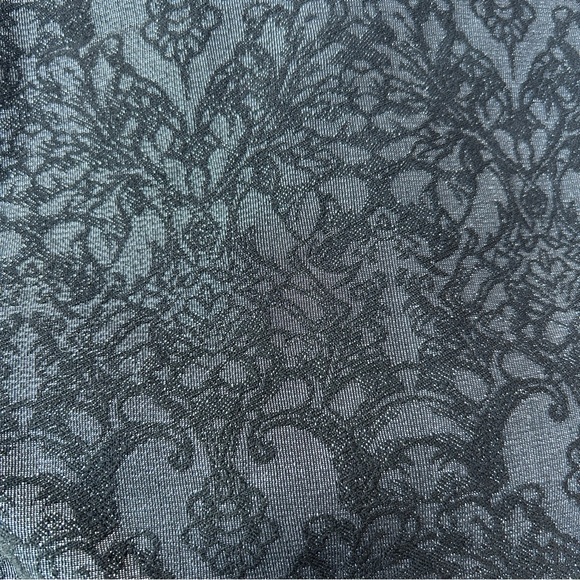 Worthington Metallic Pewter Pants 14 - Picture 3 of 5